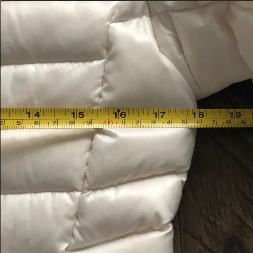 NWT Adidas White Down Puffer Jacket Small - Sample - Picture 6 of 15